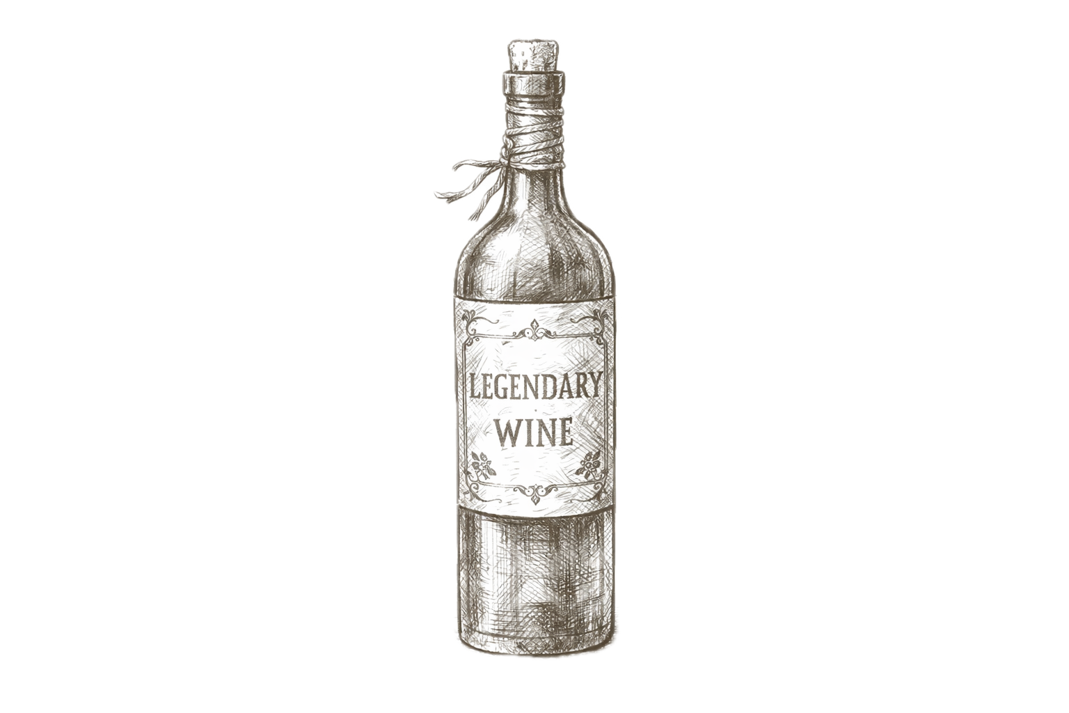 A bottle of wine — the origin of a legend